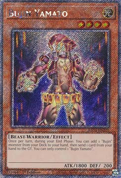 Bujin Yamato (V.1 - Platinum Secret Rare) - Quarter Century Stampede (Platinum Secret Rare) [RA04-209]