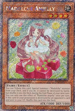 Madolche Anjelly (V.1 - Platinum Secret Rare) - Quarter Century Stampede (Platinum Secret Rare) [RA04-215]