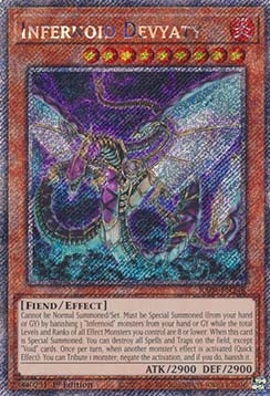Infernoid Devyaty (V.1 - Platinum Secret Rare) - Quarter Century Stampede (Platinum Secret Rare) [RA04-248]