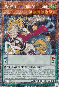 Majespecter Unicorn - Kirin (V.1 - Platinum Secret Rare) - Quarter Century Stampede (Platinum Secret Rare) [RA04-260]