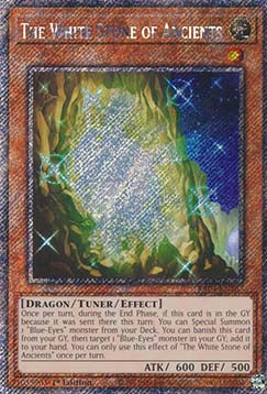 The White Stone of Ancients (V.1 - Platinum Secret Rare) - Quarter Century Stampede (Platinum Secret Rare) [RA04-267]