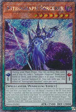 Astrograph Sorcerer (V.1 - Platinum Secret Rare) - Quarter Century Stampede (Platinum Secret Rare) [RA04-282]