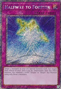 Halfway to Forever (V.1 - Platinum Secret Rare) - Quarter Century Stampede (Platinum Secret Rare) [RA04-285]