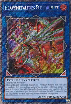 Heavymetalfoes Electrumite (V.1 - Platinum Secret Rare) - Quarter Century Stampede (Platinum Secret Rare) [RA04-292]