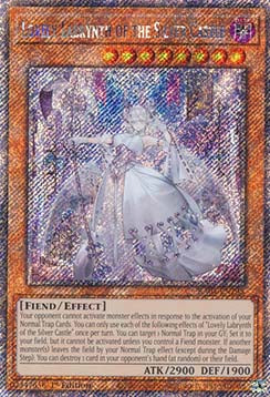 Lovely Labrynth of the Silver Castle (V.1 - Platinum Secret Rare) - Quarter Century Stampede (Platinum Secret Rare) [RA04-295]