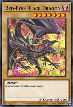 Red-Eyes Black Dragon (V.6 - Quarter Century Secret Rare) - Quarter Century Stampede (Quarter Century Secret Rare) [RA04-109]