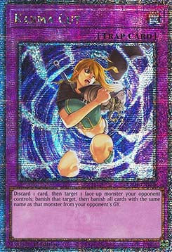 Karma Cut (V.2 - Quarter Century Secret Rare) - Quarter Century Stampede (Quarter Century Secret Rare) [RA04-128]