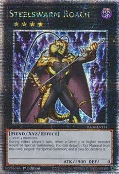 Steelswarm Roach (V.2 - Quarter Century Secret Rare) - Quarter Century Stampede (Quarter Century Secret Rare) [RA04-151]