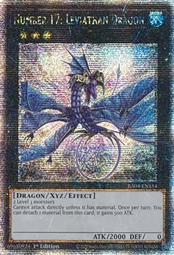 Number 17: Leviathan Dragon (V.2 - Quarter Century Secret Rare) - Quarter Century Stampede (Quarter Century Secret Rare) [RA04-154]