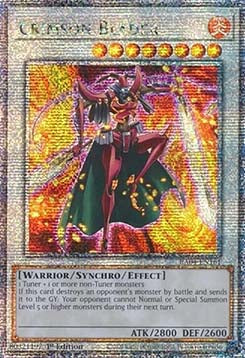 Crimson Blader (V.2 - Quarter Century Secret Rare) - Quarter Century Stampede (Quarter Century Secret Rare) [RA04-161]
