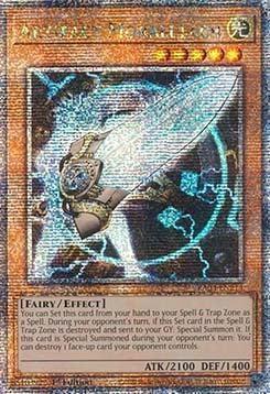 Artifact Moralltach (V.2 - Quarter Century Secret Rare) - Quarter Century Stampede (Quarter Century Secret Rare) [RA04-214]