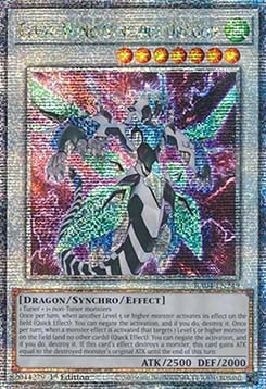 Clear Wing Synchro Dragon (V.2 - Quarter Century Secret Rare) - Quarter Century Stampede (Quarter Century Secret Rare) [RA04-249]