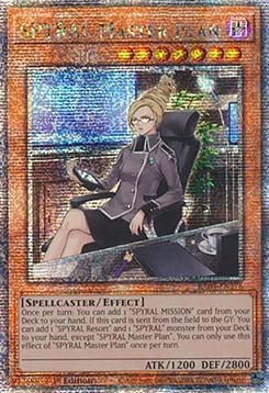 SPYRAL Master Plan (V.2 - Quarter Century Secret Rare) - Quarter Century Stampede (Quarter Century Secret Rare) [RA04-276]