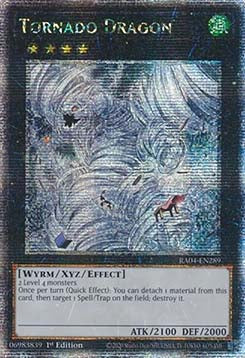Tornado Dragon (V.2 - Quarter Century Secret Rare) - Quarter Century Stampede (Quarter Century Secret Rare) [RA04-289]