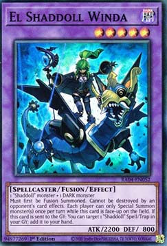 El Shaddoll Winda (V.1 - Super Rare) - Quarter Century Stampede (Super Rare) [RA04-052]