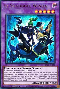 El Shaddoll Winda (V.2 - Ultra Rare) - Quarter Century Stampede (Ultra Rare) [RA04-052]