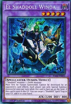 El Shaddoll Winda (V.3 - Secret Rare) - Quarter Century Stampede (Secret Rare) [RA04-052]