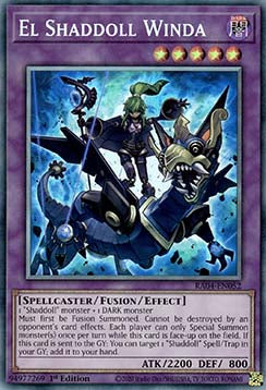 El Shaddoll Winda (V.7 - Collectors Rare) - Quarter Century Stampede (Collectors Rare) [RA04-052]