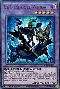 El Shaddoll Winda (V.8 - Ultimate Rare) - Quarter Century Stampede (Ultimate Rare) [RA04-052]