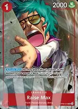 Raise Max (OP06-016) (V.1) - Unnumbered Promos (Uncommon) [UP-OP06-016]