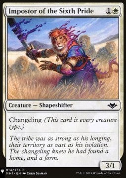 Impostor of the Sixth Pride - Secret Lair Commander Deck: Everyone's Invited! (Common)