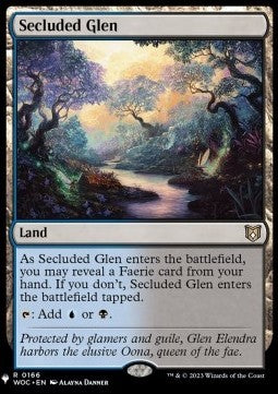 Secluded Glen - Secret Lair Commander Deck: Everyone's Invited! (Rare)