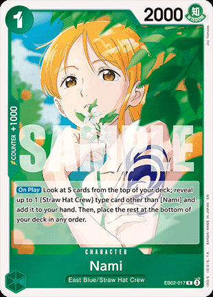 Nami (EB02-017) (V.1) - Anime 25th Collection (Rare) [EB02-017]