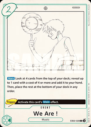 We Are! (EB02-020) - Anime 25th Collection (Rare) [EB02-020]