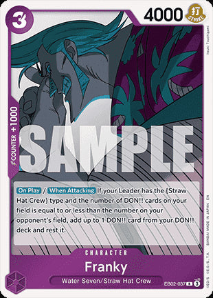 Franky (EB02-037) - Anime 25th Collection (Rare) [EB02-037]