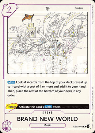 BRAND NEW WORLD (EB02-040) - Anime 25th Collection (Rare) [EB02-040]