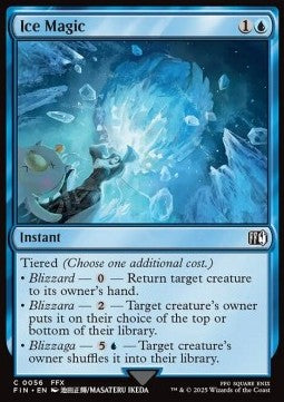 Ice Magic - Magic: The Gathering - FINAL FANTASY (Common) [FIN-56]