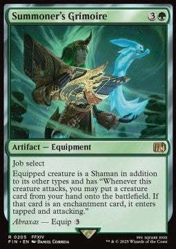 Summoner's Grimoire - Magic: The Gathering - FINAL FANTASY (Rare) [FIN-205]