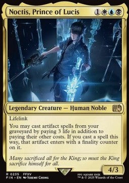 Noctis, Prince of Lucis - Magic: The Gathering - FINAL FANTASY (Rare) [FIN-235]