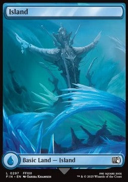Island (V.1) - Magic: The Gathering - FINAL FANTASY (Land) [FIN-297]