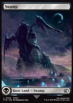 Swamp (V.1) - Magic: The Gathering - FINAL FANTASY (Land) [FIN-300]
