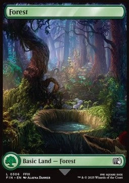 Forest (V.1) - Magic: The Gathering - FINAL FANTASY (Land) [FIN-306]