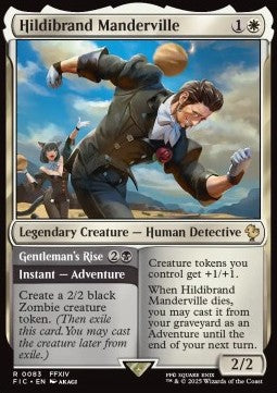 Hildibrand Manderville // Gentleman's Rise - Commander: Magic: The Gathering - FINAL FANTASY (Rare) [FIC-83]