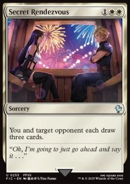 Secret Rendezvous - Commander: Magic: The Gathering - FINAL FANTASY (Uncommon) [FIC-253]
