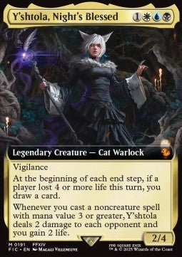 Y'shtola, Night's Blessed (V.1) - Commander: Magic: The Gathering - FINAL FANTASY: Extras (Mythic) [XFIC-191]