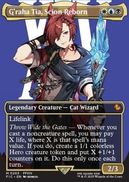 G'raha Tia, Scion Reborn (V.2) - Commander: Magic: The Gathering - FINAL FANTASY: Extras (Mythic) [XFIC-203]