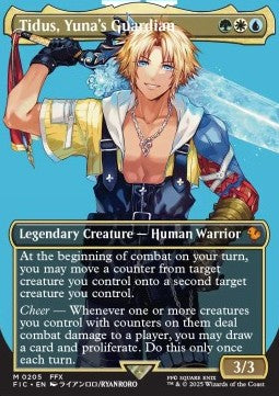 Tidus, Yuna's Guardian (V.2) - Commander: Magic: The Gathering - FINAL FANTASY: Extras (Mythic) [XFIC-205]