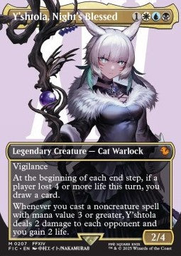 Y'shtola, Night's Blessed (V.2) - Commander: Magic: The Gathering - FINAL FANTASY: Extras (Mythic) [XFIC-207]