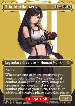 Tifa, Martial Artist (V.3) - Commander: Magic: The Gathering - FINAL FANTASY: Extras (Mythic) [XFIC-214]