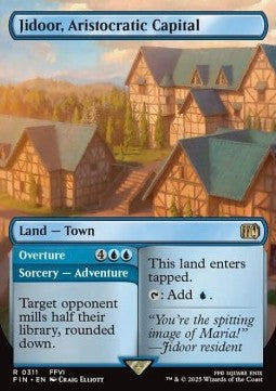 Jidoor, Aristocratic Capital // Overture - Magic: The Gathering - FINAL FANTASY: Extras (Rare) [XFIN-311]