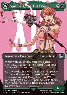 Vanille, Cheerful l'Cie // Ragnarok, Divine Deliverance (V.1) - Magic: The Gathering - FINAL FANTASY: Extras (Uncommon) [XFIN-392]