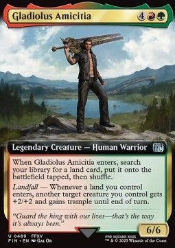 Gladiolus Amicitia - Magic: The Gathering - FINAL FANTASY: Extras (Uncommon) [XFIN-489]