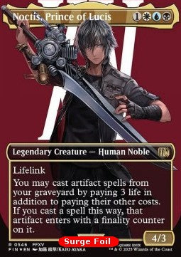 Noctis, Prince of Lucis (V.3) - Magic: The Gathering - FINAL FANTASY: Extras (Rare) [XFIN-546]