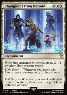 Champions from Beyond - Commander: Magic: The Gathering - FINAL FANTASY (Rare) [FIC-11]