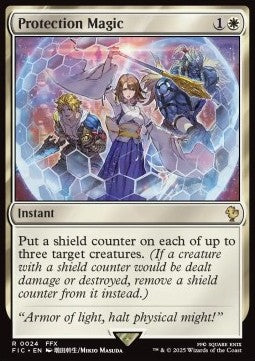 Protection Magic - Commander: Magic: The Gathering - FINAL FANTASY (Rare) [FIC-24]