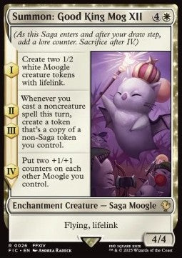 Summon: Good King Mog XII - Commander: Magic: The Gathering - FINAL FANTASY (Rare) [FIC-26]